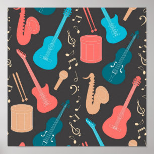 Musikmuster Poster