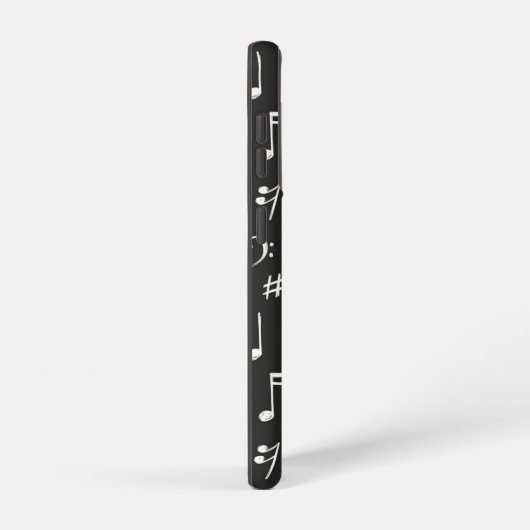 Musikmuster Samsung Galaxy Hülle (Rechte Seite)