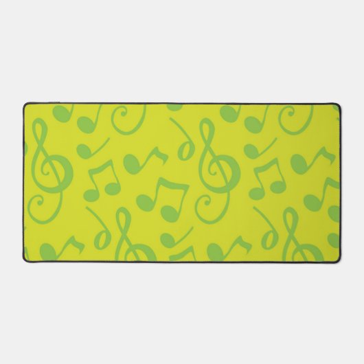 Musikmuster Schreibtischunterlage (Vorderseite)