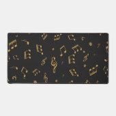 Musikmuster Schreibtischunterlage (Vorderseite)