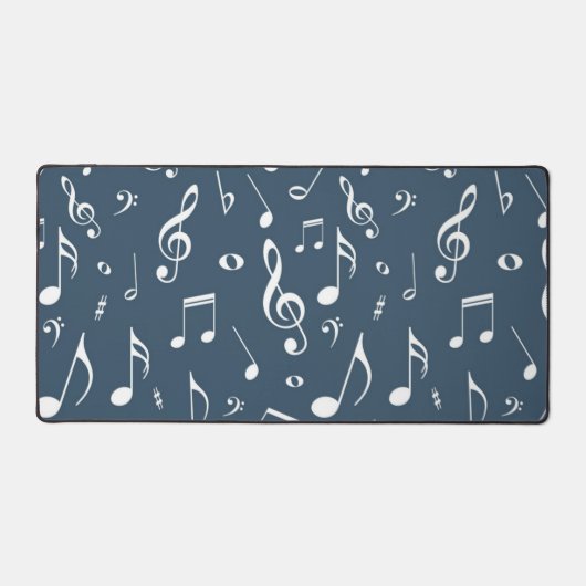 Musikmuster Schreibtischunterlage (Vorderseite)