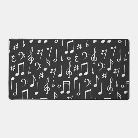Musikmuster Schreibtischunterlage (Vorderseite)