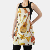 Musikmuster Schürze (InSitu)