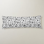 Musikmuster Seitenschläferkissen (Rückseite)