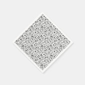 Musikmuster Serviette (Ecke)