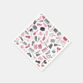 Musikmuster Serviette (Ecke)