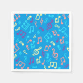 Musikmuster Serviette (Vorderseite)