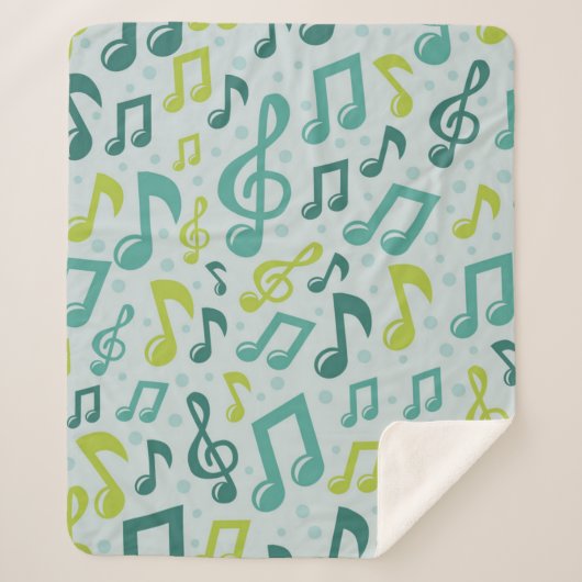 Musikmuster Sherpadecke (Vorderseite)