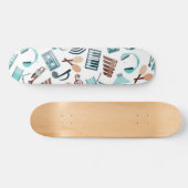 Musikmuster Skateboard (Horizontal)