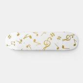 Musikmuster Skateboard (Horizontal)