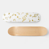 Musikmuster Skateboard (Horizontal)
