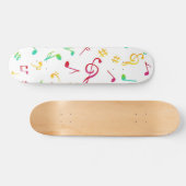 Musikmuster Skateboard (Horizontal)