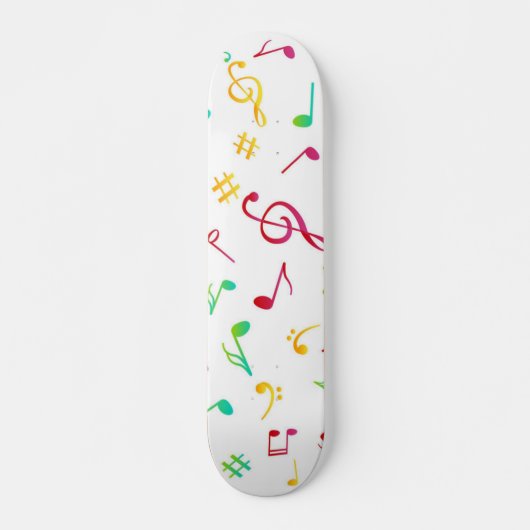 Musikmuster Skateboard (Vorne)