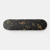Musikmuster Skateboard (Horizontal)