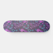 Musikmuster Skateboard (Horizontal)