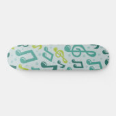 Musikmuster Skateboard (Horizontal)