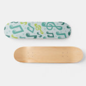 Musikmuster Skateboard (Horizontal)