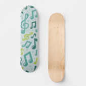 Musikmuster Skateboard (Vorderseite)