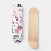 Musikmuster Skateboard (Vorderseite)