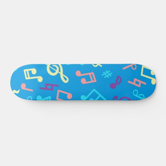 Musikmuster Skateboard (Horizontal)