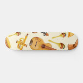 Musikmuster Skateboard (Horizontal)