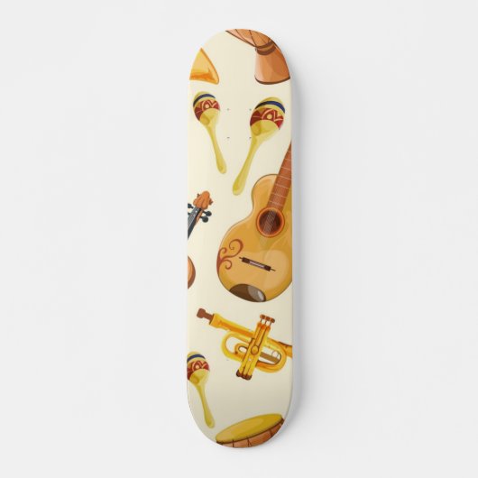 Musikmuster Skateboard (Vorne)
