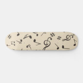 Musikmuster Skateboard (Horizontal)