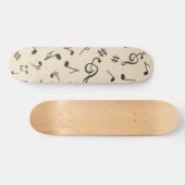 Musikmuster Skateboard (Horizontal)