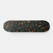 Musikmuster Skateboard (Horizontal)