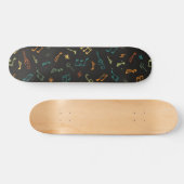 Musikmuster Skateboard (Horizontal)
