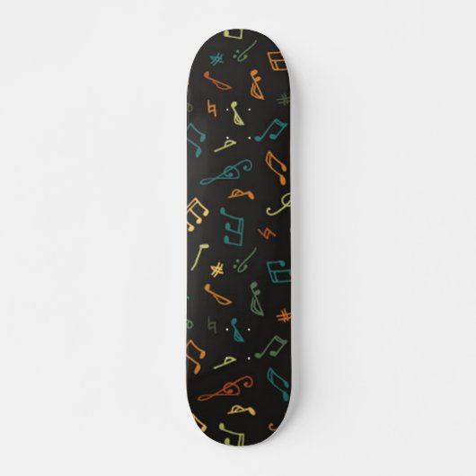 Musikmuster Skateboard (Vorne)