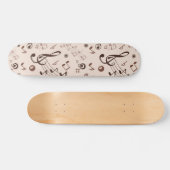 Musikmuster Skateboard (Horizontal)