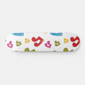 Musikmuster Skateboard (Horizontal)