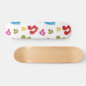 Musikmuster Skateboard (Horizontal)