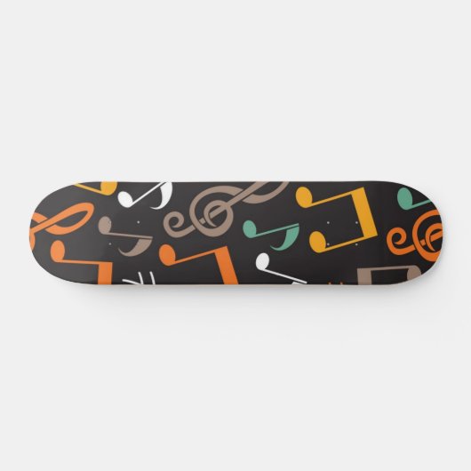 Musikmuster Skateboard (Horizontal)