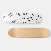 Musikmuster Skateboard (Horizontal)
