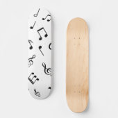 Musikmuster Skateboard (Vorderseite)
