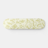 Musikmuster Skateboard (Horizontal)