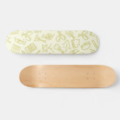 Musikmuster Skateboard (Horizontal)