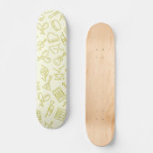 Musikmuster Skateboard (Vorderseite)