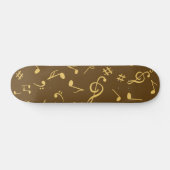 Musikmuster Skateboard (Horizontal)