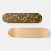 Musikmuster Skateboard (Horizontal)