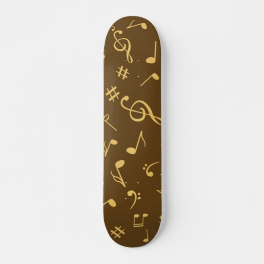 Musikmuster Skateboard (Vorne)