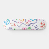Musikmuster Skateboard (Horizontal)