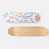 Musikmuster Skateboard (Horizontal)