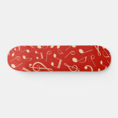 Musikmuster Skateboard (Horizontal)