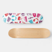 Musikmuster Skateboard (Horizontal)