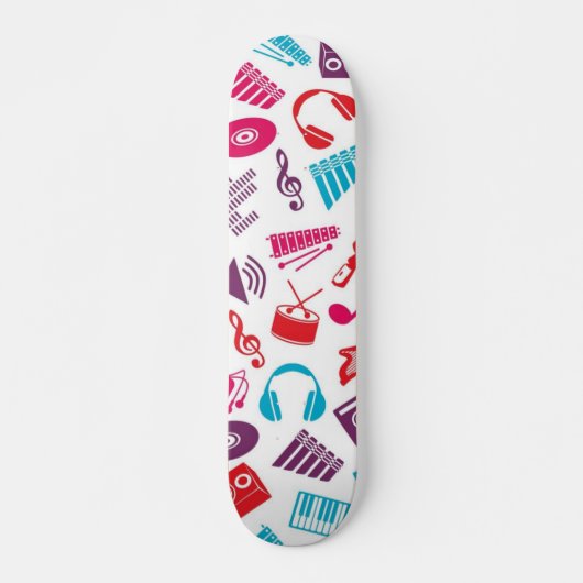 Musikmuster Skateboard (Vorne)