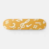 Musikmuster Skateboard (Horizontal)