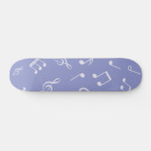 Musikmuster Skateboard (Horizontal)